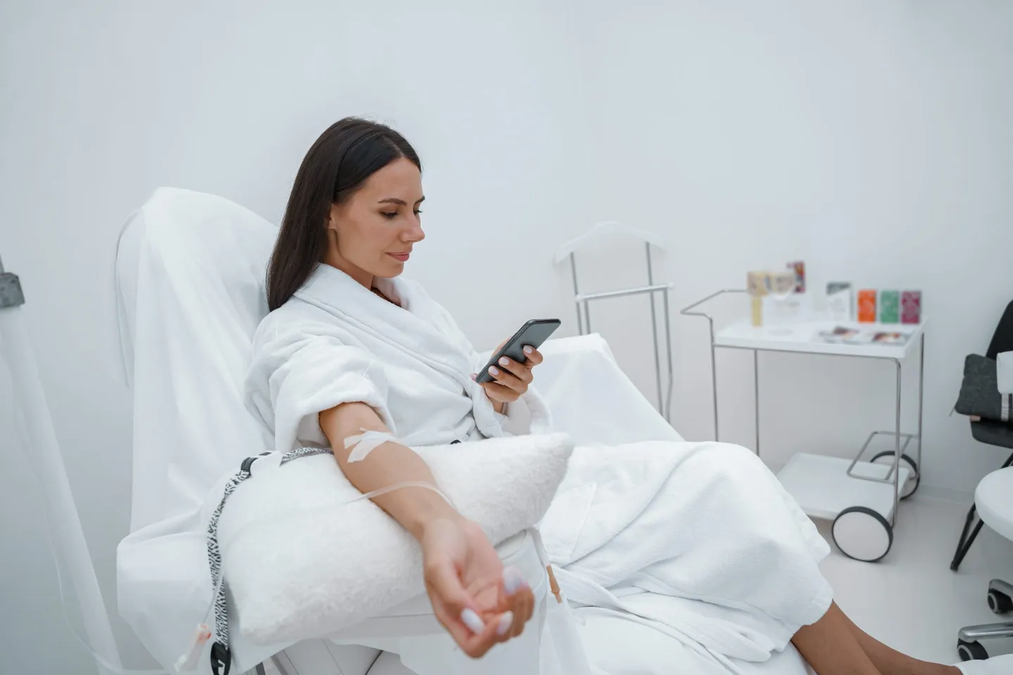 Vitamin infusion consultation and appointment planning